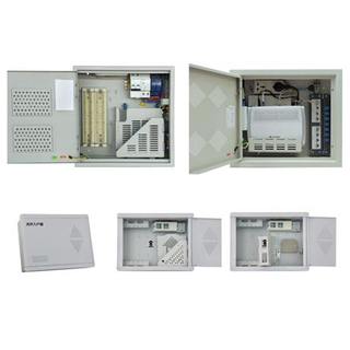 Armoire de distribution intégrée à accès à large bande - Boîte intelligente pour usage domestique